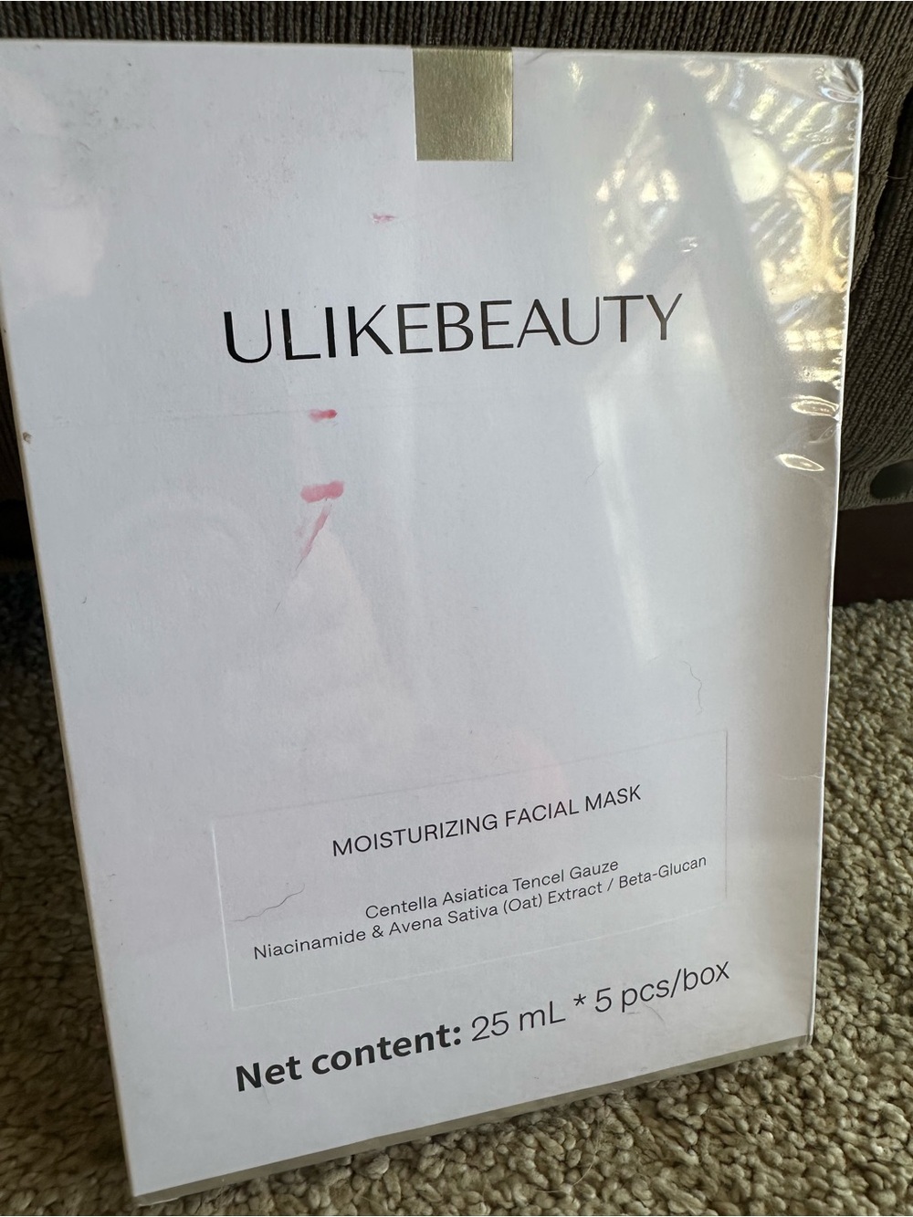 New In Box ULike Beauty Moisturizing Facial Mask - 5 Count $39.99